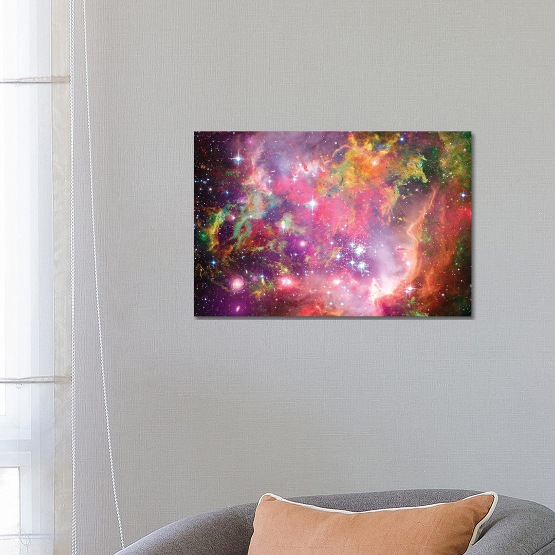 Stellar Nursery In The Rosette Nebula by Bruce Rolff - Wrapped Canvas Print