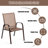 Ahanu Premium All-Weather Wicker Outdoor Dining Armchair-220024736