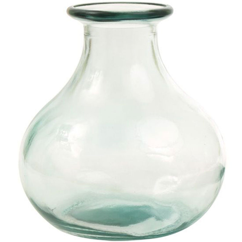 Vase de table en verre 8,25 "Allis, capacité 101 oz, H 8 po x l 7,5 po x P 7,5 po