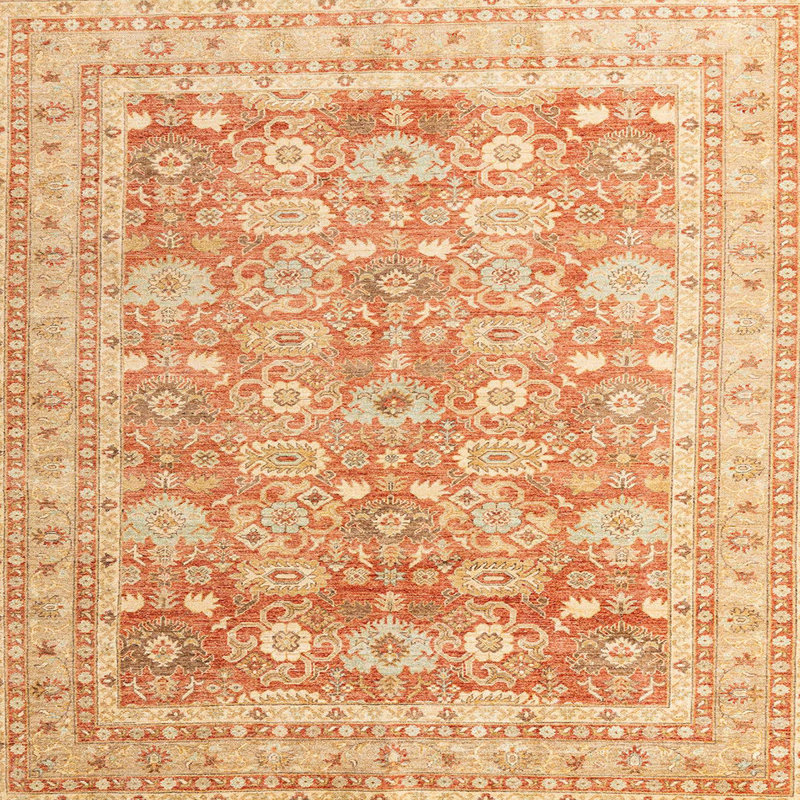Abstract Indoor Rug, Square 5" x 5"