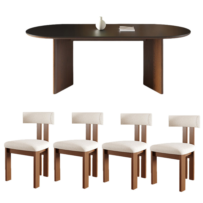 Table de salle à manger Retro, H 29,5 po x L 55,1 po x l 31,5 po