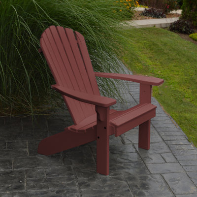 Chaise Adirondack en plastique Addilyn
