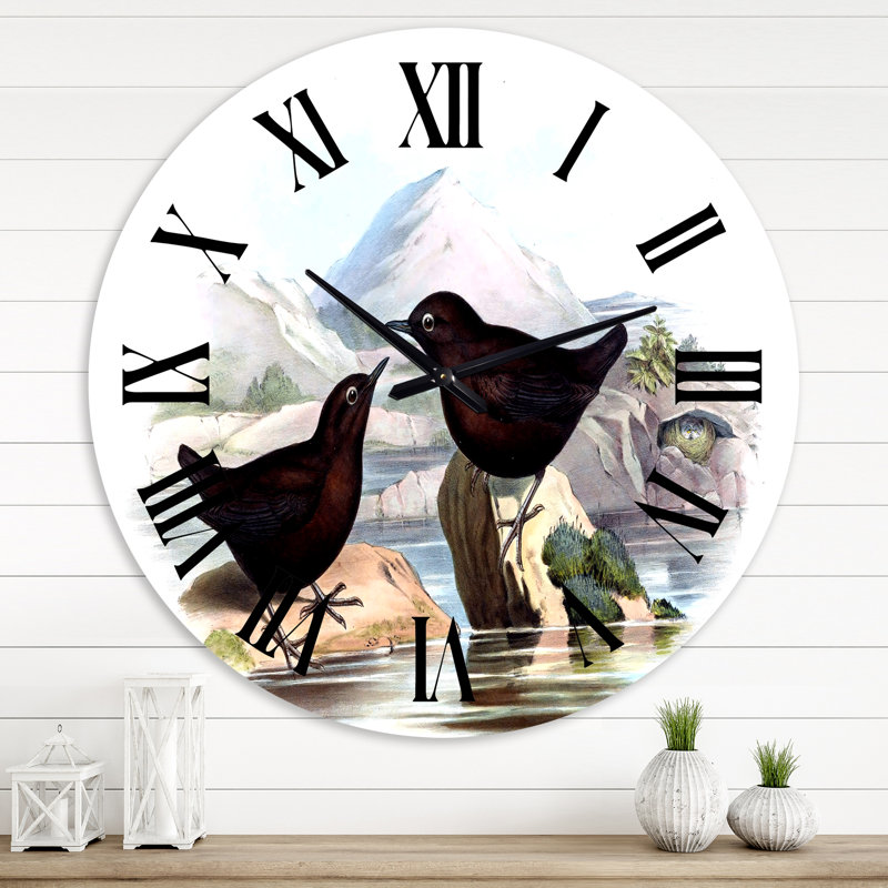 Horloge murale Vinage, Moyenne