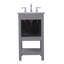 Ensemble de meuble-lavabo simple 19 po Narron-345642388