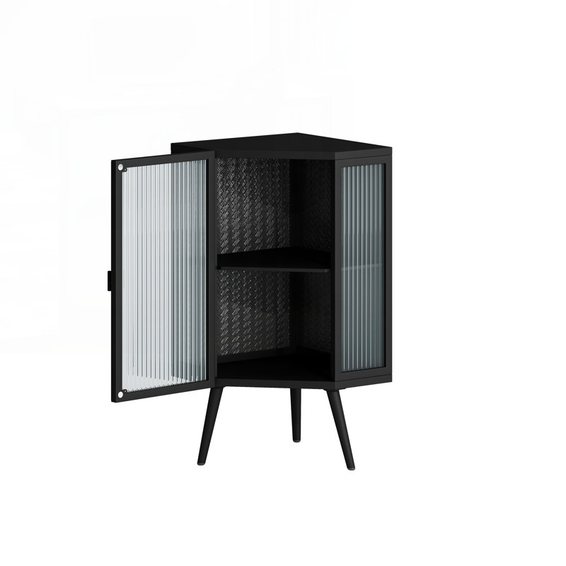 Armoire à plancher 22,25 po, Noir