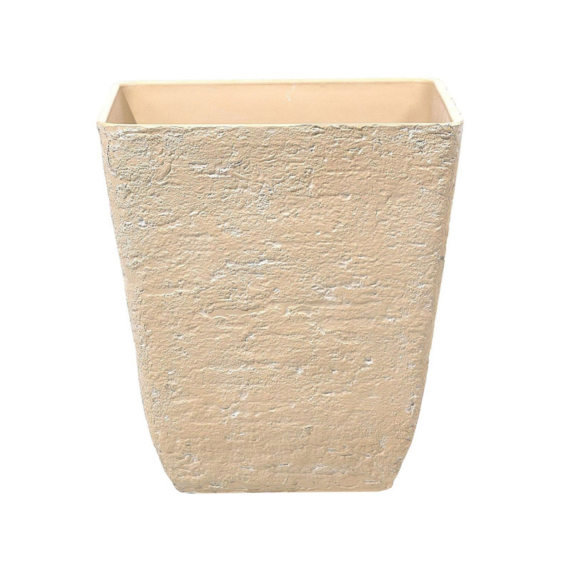 Adele Pot Planter, Beige, 53cm H x 49cm W x 49cm D