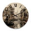 Horloge murale surdimensionnée en bois canal beige ardoise II - Canals-805745464