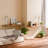 12 Inch Deep Floating Shelves, 48 Inch Fireplace Mantel Set of 2, Rustic Brown Hanging Shelf with Invisible Brackets, Display Shelves Wall Mounted for Bedroom, Kitchen, Office, Living Room-1289400661-1288705063