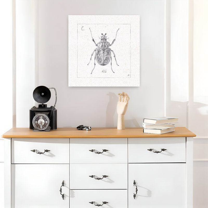 Art contemporain Beetle Art contemporain, H 18 po x l 18 po