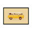 « yellow van », impression sur toile tendue-22638651-71544539