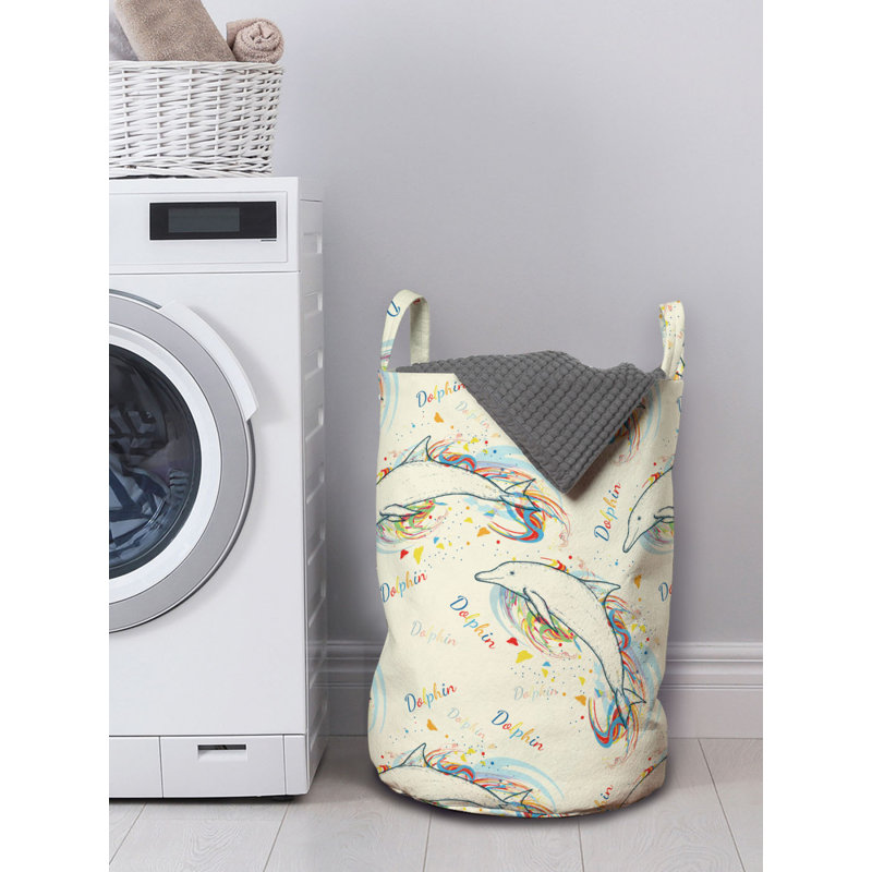Fabric Laundry Bag with Handles