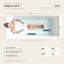 Baignoire de trempage autoportante en acrylique 67 po. X 32 po.-84448298