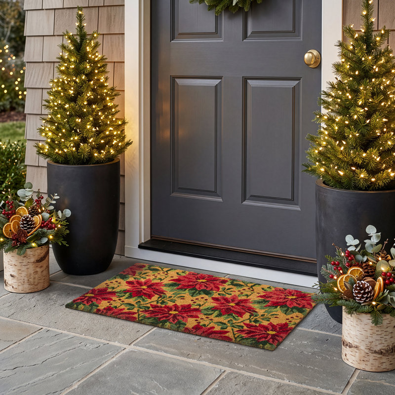 Paillasson Poinsettia