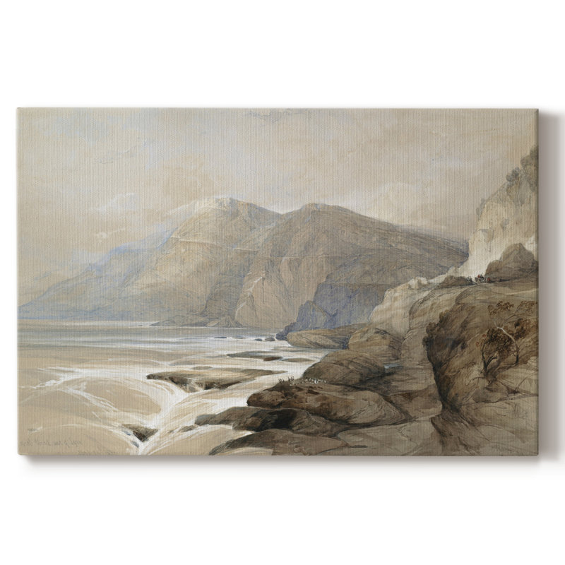 Paysage rétro - XXV, H 33 po x l 49 po x P 1,5 po, Toile tendue