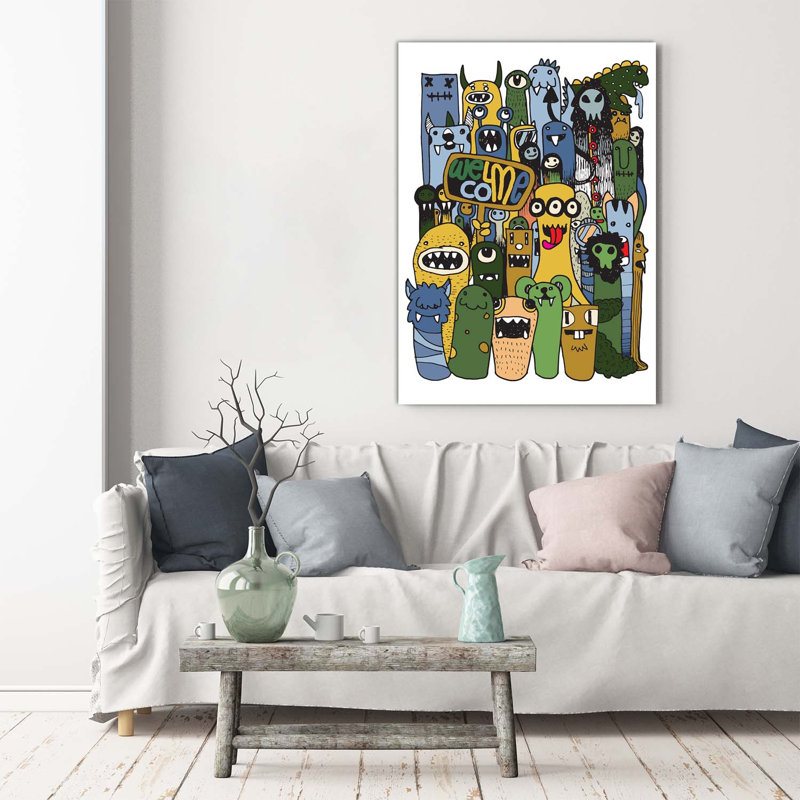 Italian Streets - Wrapped Canvas Print