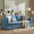 Blue Polyester Blend