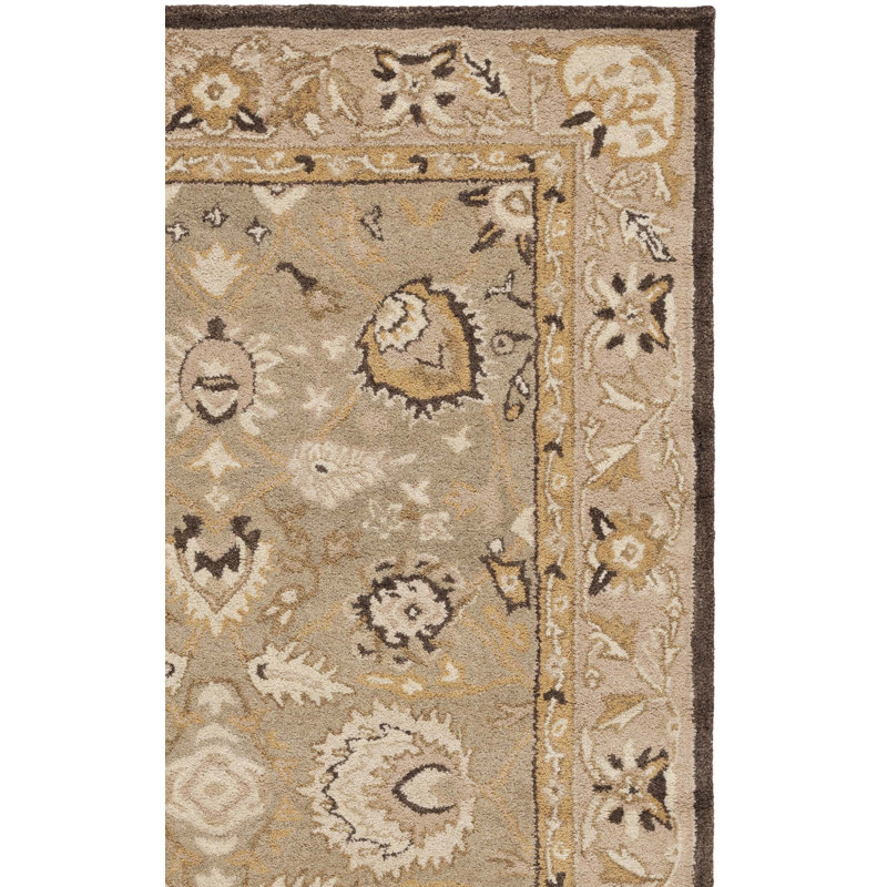 Tingley Hand Tufted Wool Oriental Rug, Rectangle 8' x 10'