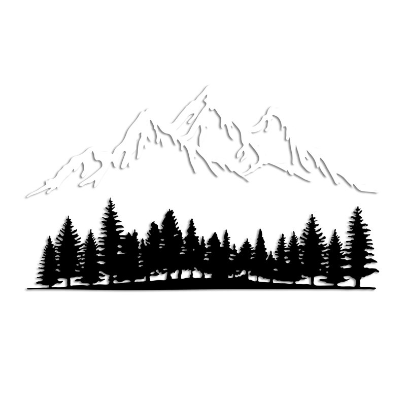 Elegant Decorative Metal Wall Accessory, White, 27.6 x 8.7 inches | 100% Metal Construction, Thickness: 0.06 inches | Easy Wall Mounting Design, Perfect for Home or Office Décor, Stylish and Durable