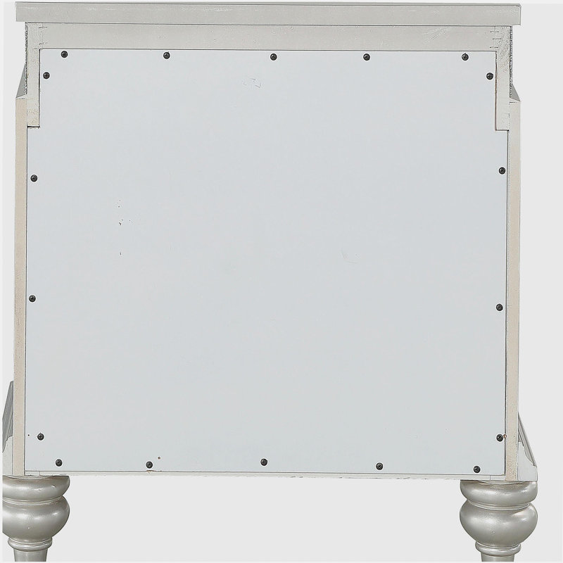 Platinum 2-drawer Nightstand