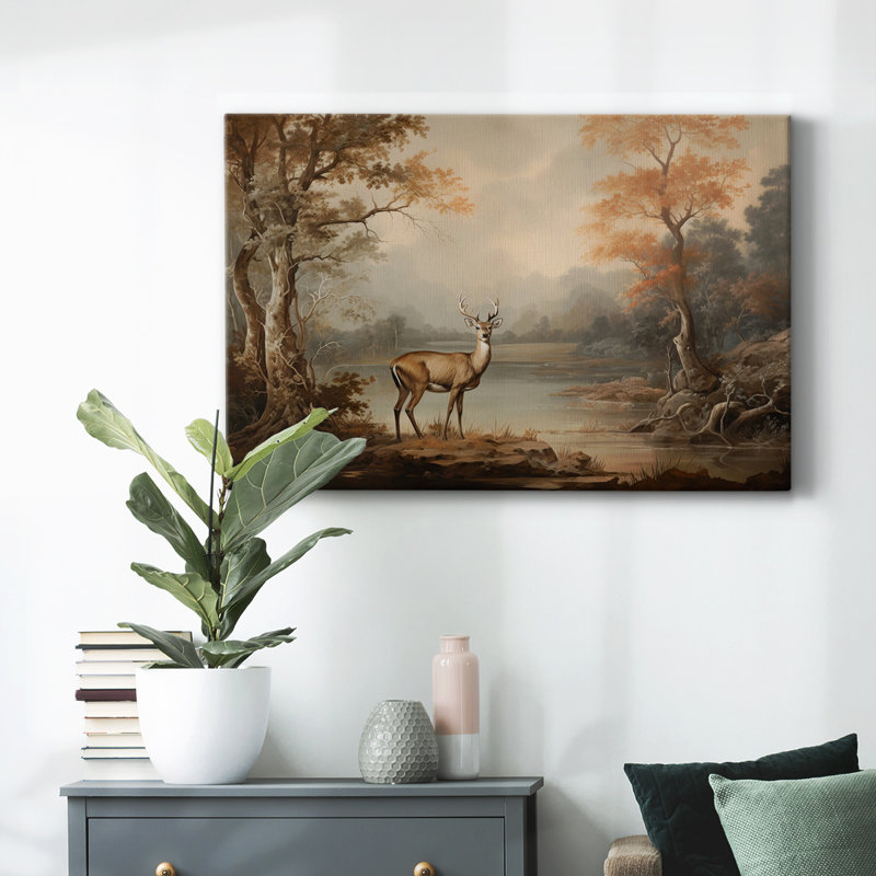 Animaux, série paysage CCLX, H 12 po x l 18 po