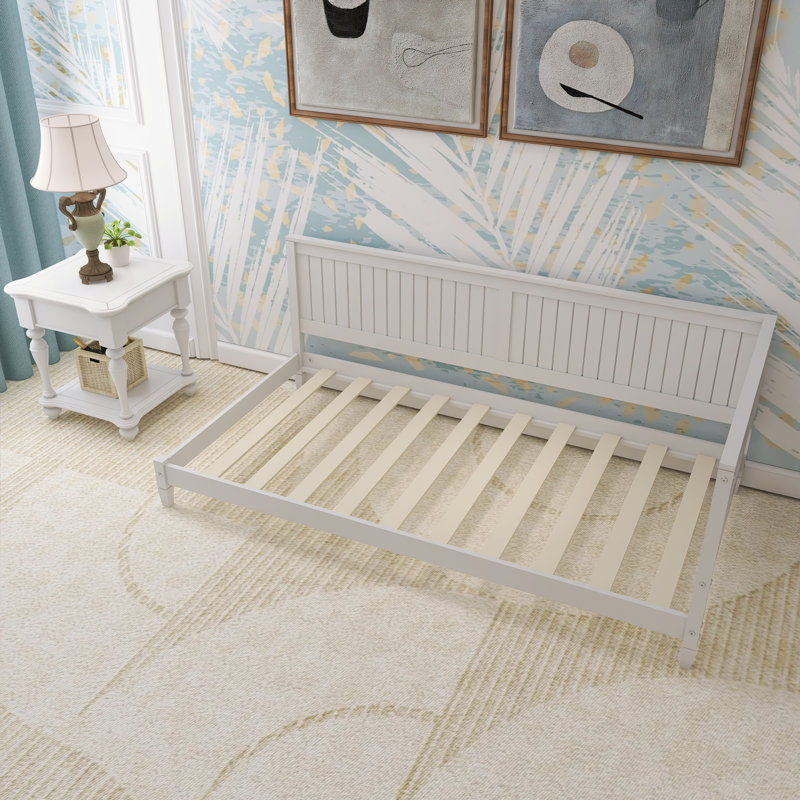 Kinsasha Solid Wood Daybed, White, Twin
