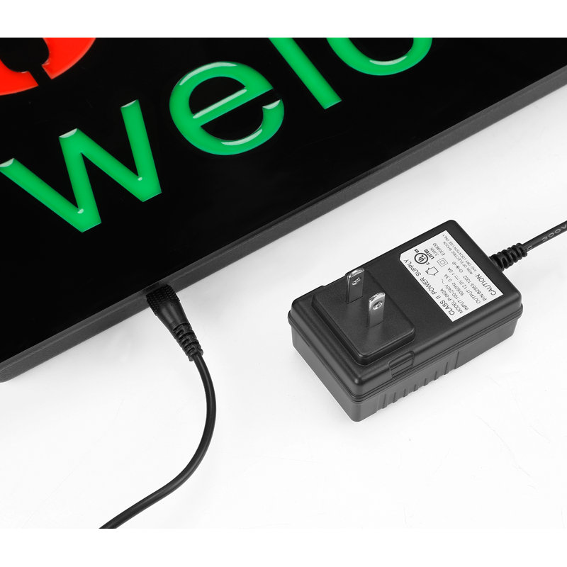 Open and Welcome LED High Brightness Window Displaying Board Light Sign