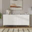 Buffet de rangement moderne et luxueux de 60 po avec 4 portes et dispositif de rebond pour le salon et le vestibule-1858559707