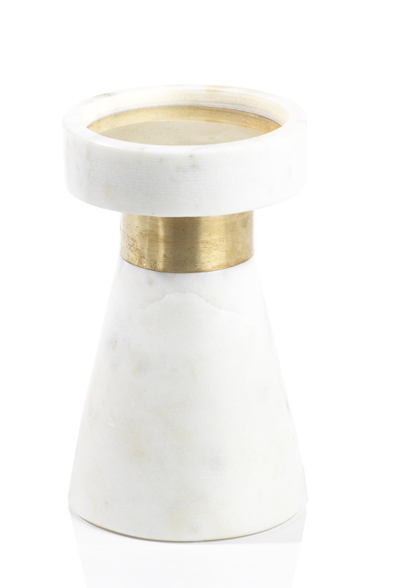 Rosdorf Park Pillar Stone Candlestick & Reviews Wayfair