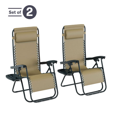 Cadisha 2-pieces Zero Gravity Chairs