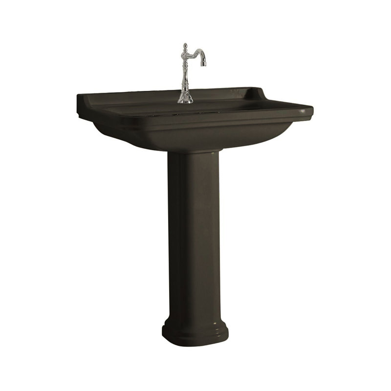 Waldorf 31.5'' L Bathroom Sink, Single Hole Faucet
