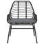 Chaises de patio 2 pièces avec coussins poly rotin-2074514273