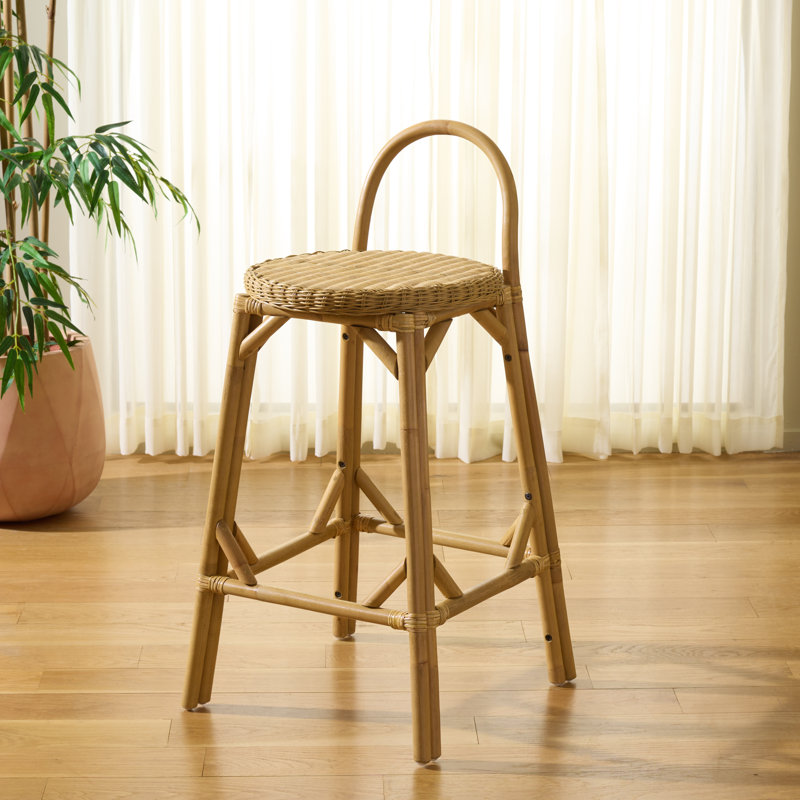 Yulia Rattan Bar Stool