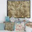 Wavy Luxury Gold Gradients II - peinture sur toile-67391005-67391018