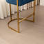 Tabouret de comptoir rembourré en velours l 22 po Sistrunk-100480702