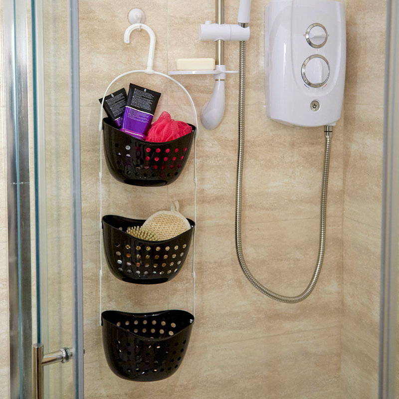 Alanson Shower Caddy, Black