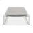 5-Level Adjustable Outdoor Chaise Lounge, Durable Aluminum Frame & PVC-coated polyester Mesh, Perfect For Patio/Poolside