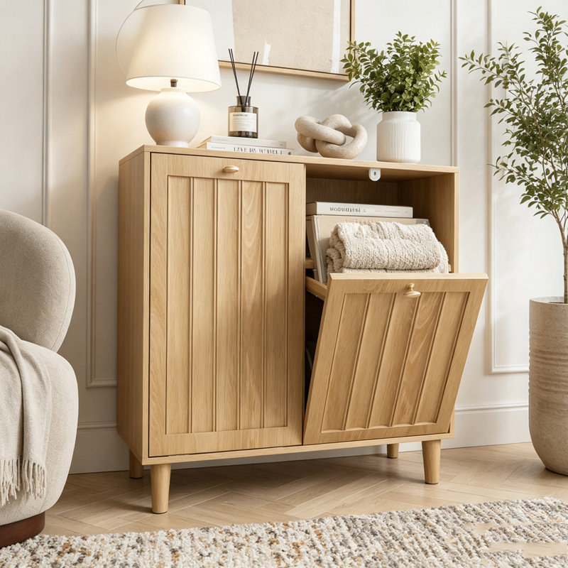Bathroom Laundry Storage Cabinet