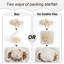 Minuscules coquillages naturels