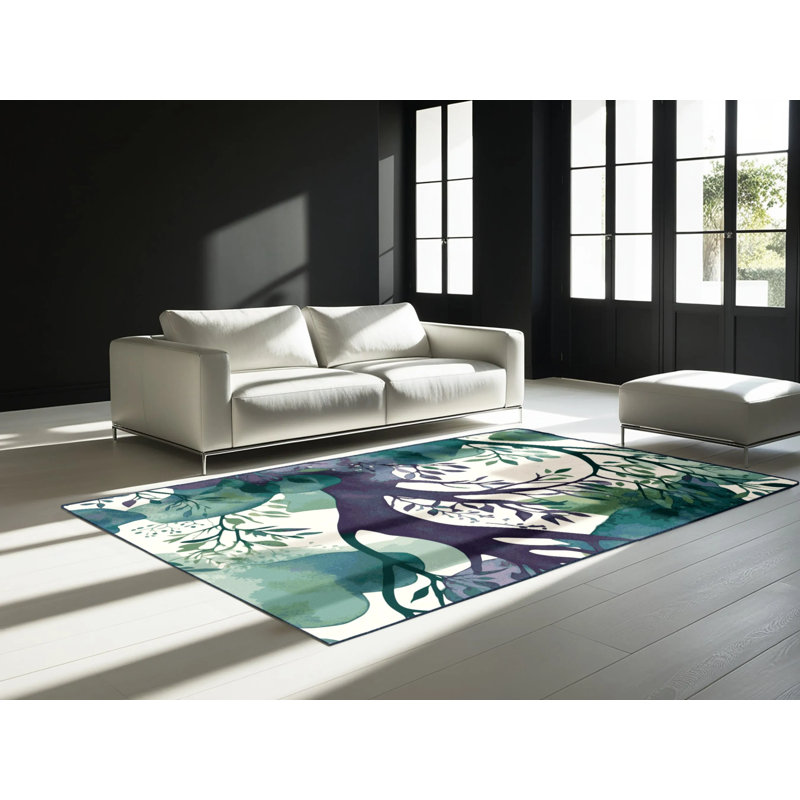 Celestial Woods Rug, Rectangle 4' x 6'