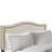 Elegant Upholstered Headboard For Queen - Copper Nailhead Border, Plywood Frame, Stable Support Cover, Leg-594748719