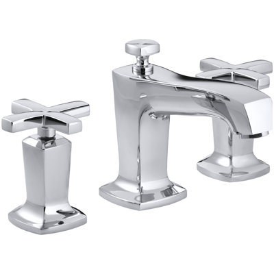 Widespread Bathroom Sink Faucet with Cross Handles