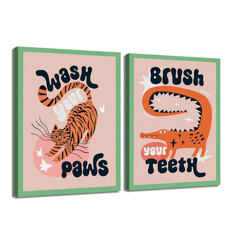 2 Piece Wrapped Canvas Print