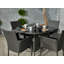 MALAGA 4 Seater Fixed Dining Set