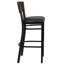 Tabouret de bar en métal à dossier carré 4 pièces Prompton Hercules Series-1436301083-1444192939
