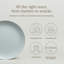 Over&Back Coupe Round Serving Platter-99296497