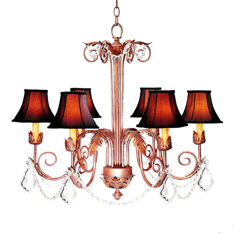 Lindsay 6 - Light Dimmable Empire Chandelier