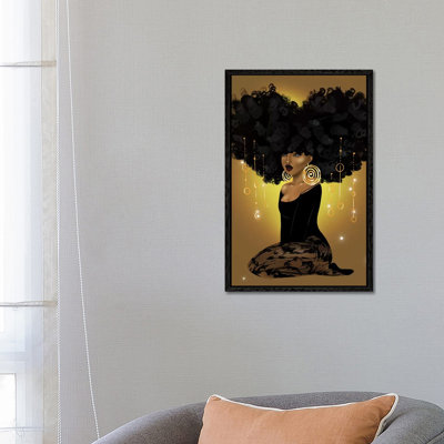 Honey Beams And Golden Dreams by Zola Arts - Print on Canvas