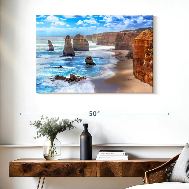 Gillard Port Campbell Cliffs, 26" H x 39" W
