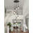 10-lights Black Large K9 Crystal Chandeliers For High Ceiling