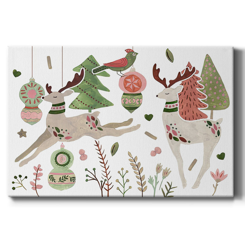 Reindeer Wishes Collection A, H 24 po x l 36 po x P 1,5 po
